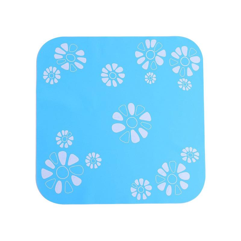 

Коврик для миски для домашних животных Doge Pet, водонепроницаемый коврик для собак и кошек, силиконовый нескользящий коврик для сна и еды для собак Sky-blue