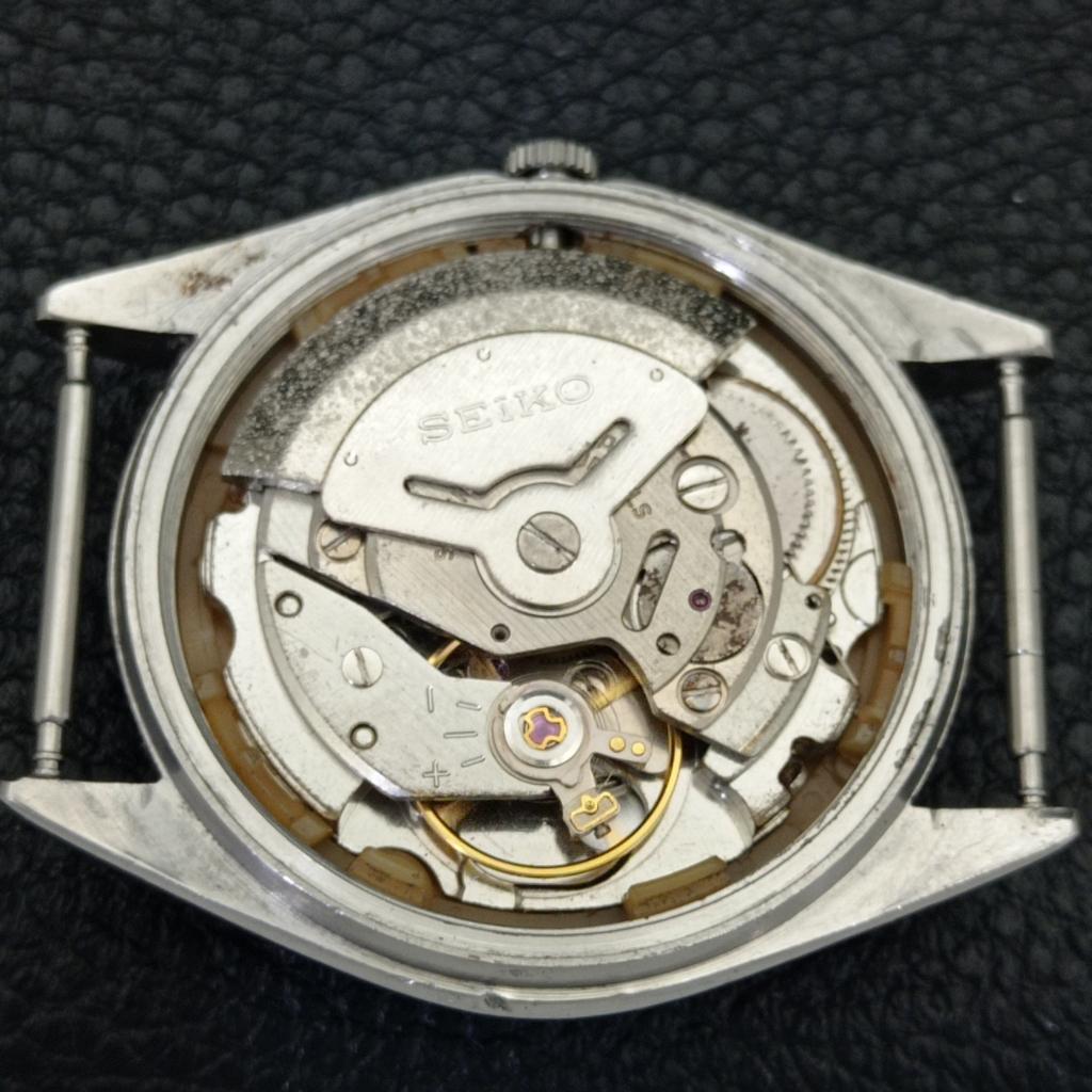 VINTAGE SEIKO 5 AUTOMATIC 6309A JAPAN MENS SILVER COLOR DIAL WATCH a701206-5 R206a-a701206