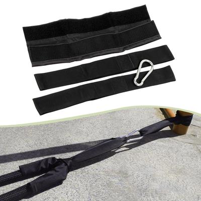 Battle Rope Ankergurt-Set Stoffhülle Zubehör mit Karabiner zum Trainieren