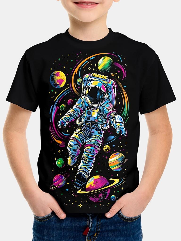 Summer Kids Clothes Boys 3D Print Tshirt Short Sleeve Children Clothes Casual Streetwear