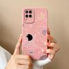 Für Samsung M22 M32 Hülle Bemalte Blumen Upgrade Flüssigsilikon Linsenschutz Handy Rückseite Für Galaxy M 32 M 22 Fundas