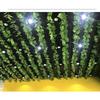 Realistic Artificial Grape Vine Leaves Ceiling Decor Faux Ivy Plants Greenery