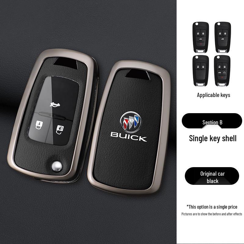 High-End Men's Folding Key Case for Buick: Excelle, Regal, Encore, LaCrosse, Verano