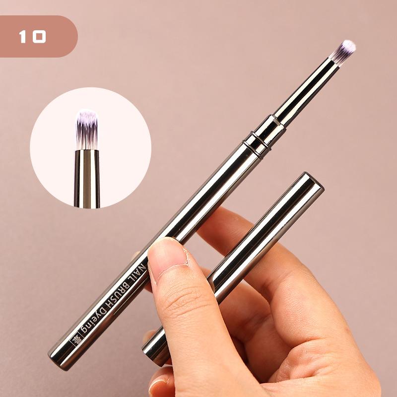1Pcs Nail Art Brush Liner Brush Stripe Pattern Painting Brush Uv Gel Extension Drawing Carving Pen Diy Manicure Tool