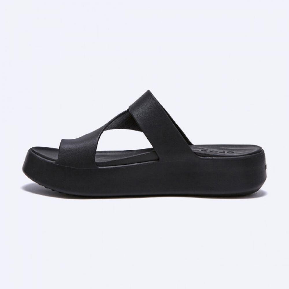 Crocs Gateway Platform Toe Loop Black Women  210834 001 Flcrfs2w14 Starfield