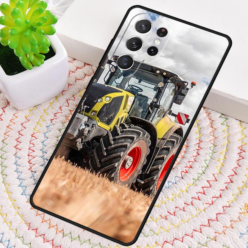 Farm Vehicle Tractor Pattern Phone Case for Samsung Galaxy Note 10 Pro S26 Ultra S23 S24 FE S25 S21 S22 PLUS Shockproof Cove