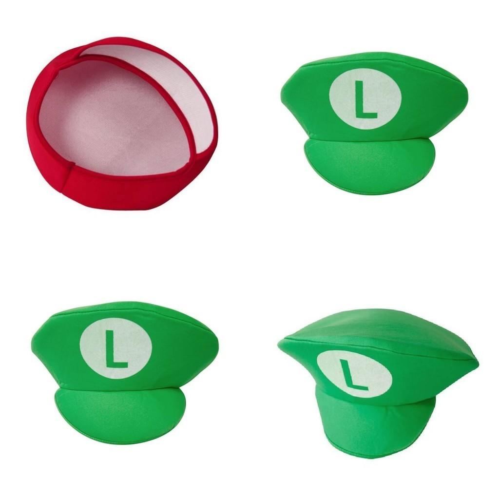 Unisex Klobouk Super Mario Luigi Bros Cosplay Pro Dospělé A Děti Halloweenské Kostýmové Rekvizity