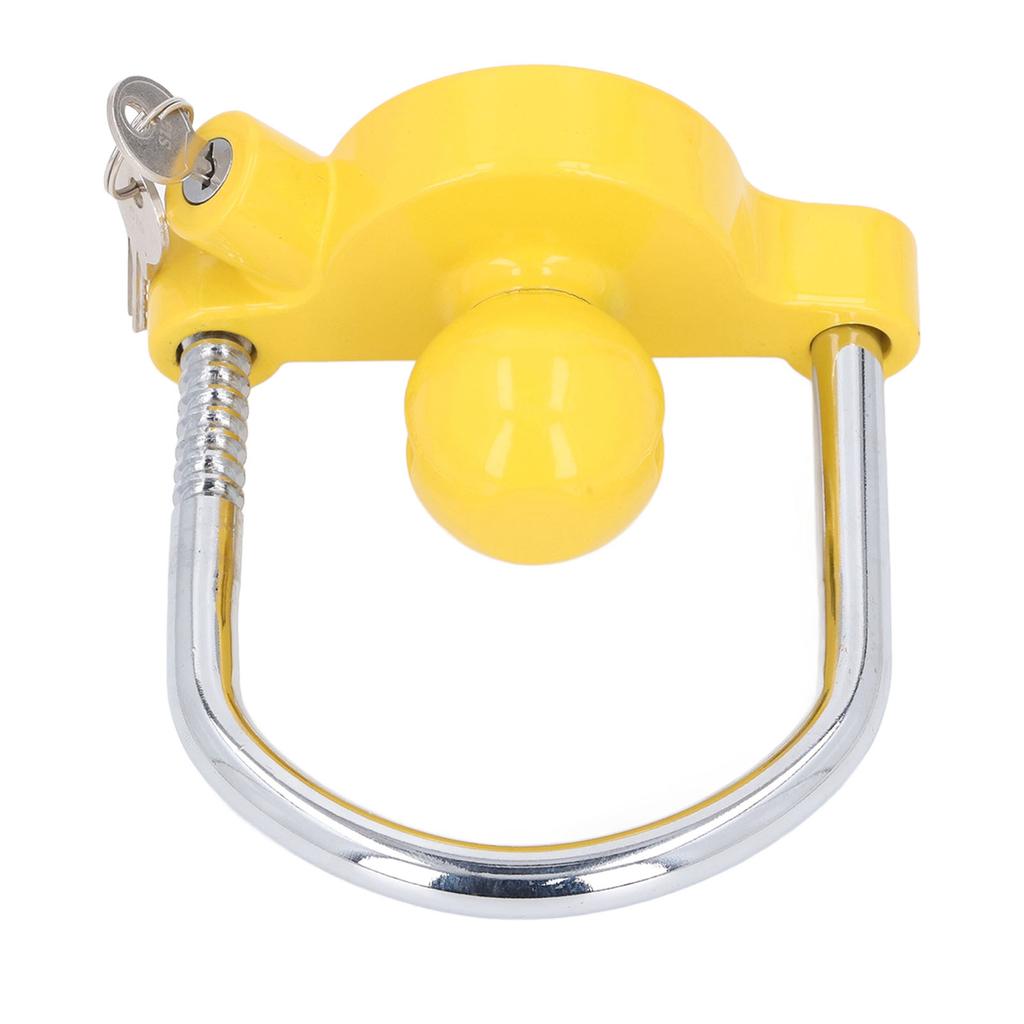 Blokada kulowa haka holowniczego 11 pozycji blokujących Stalowy pręt w kształcie litery U 13 mm Aluminiowy stop Zaczep przyczepy