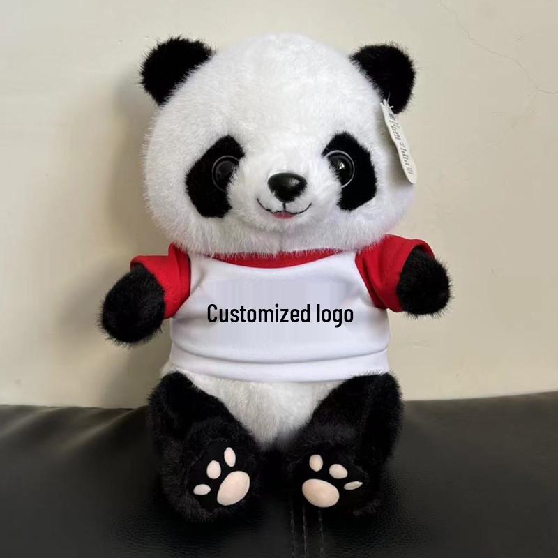 Adorable Giant Panda Plush Toy - Realistic Stuffed Animal for Kids