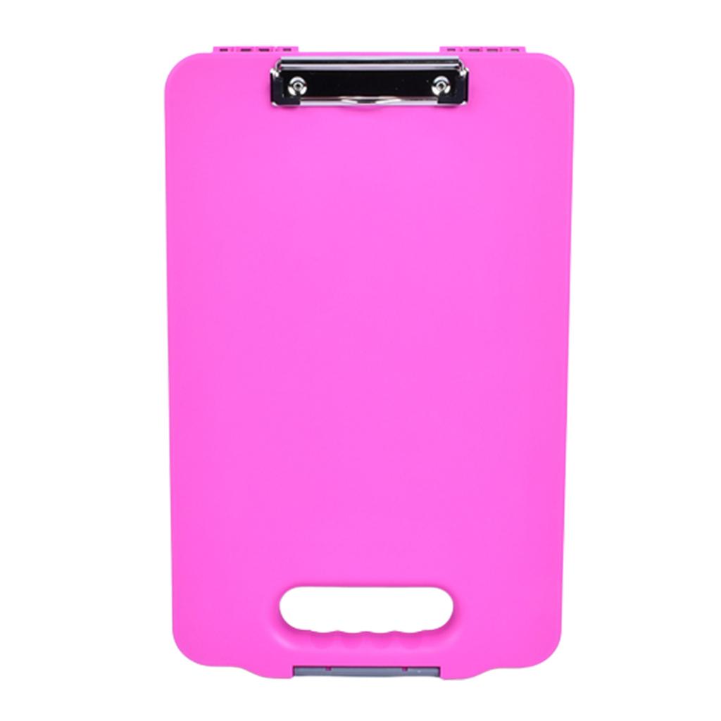3-in-1 Clipboard with File Case Stationery Box Handheld Document Case Waterproof File Folder for Hospital Nurse Doctor