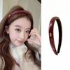 Red Gold Label Hairband for Women with High Forehead, Headband Hair Accessory for Daily Wear, Hair-strengthening Hairpin Accessory