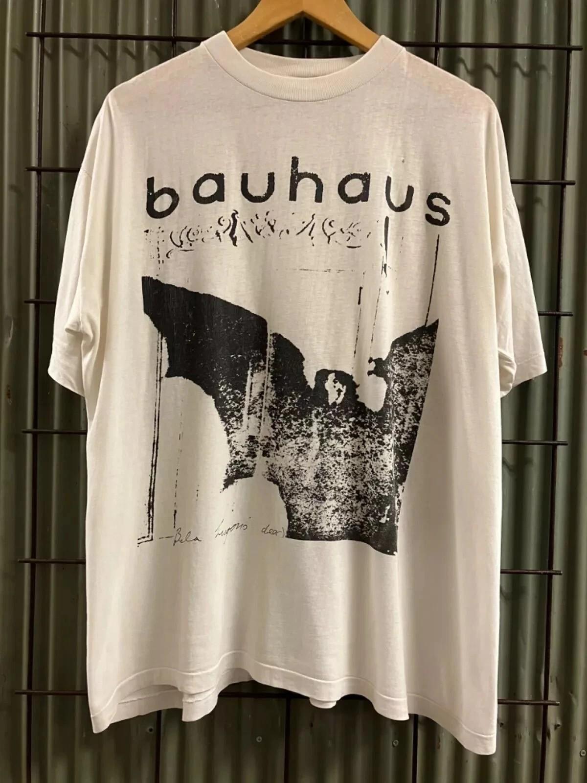 Bauhaus Band 90s Retro style White T shirt Unisex Shirt Men Women S-5XL Unisex T-Shirt S