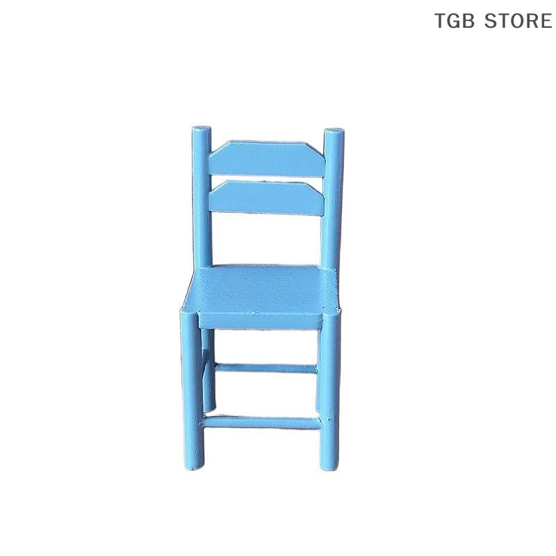 1:12 Dollhouse Miniature Furniture Model Table Model Bedroom Desk Stool Pretend Play Toys Gifts