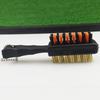 Portable Golf Club Brush Dual Sided Anti-oxidation Anti-rust Golf Putter Cleaning Brush Cleaning Tool