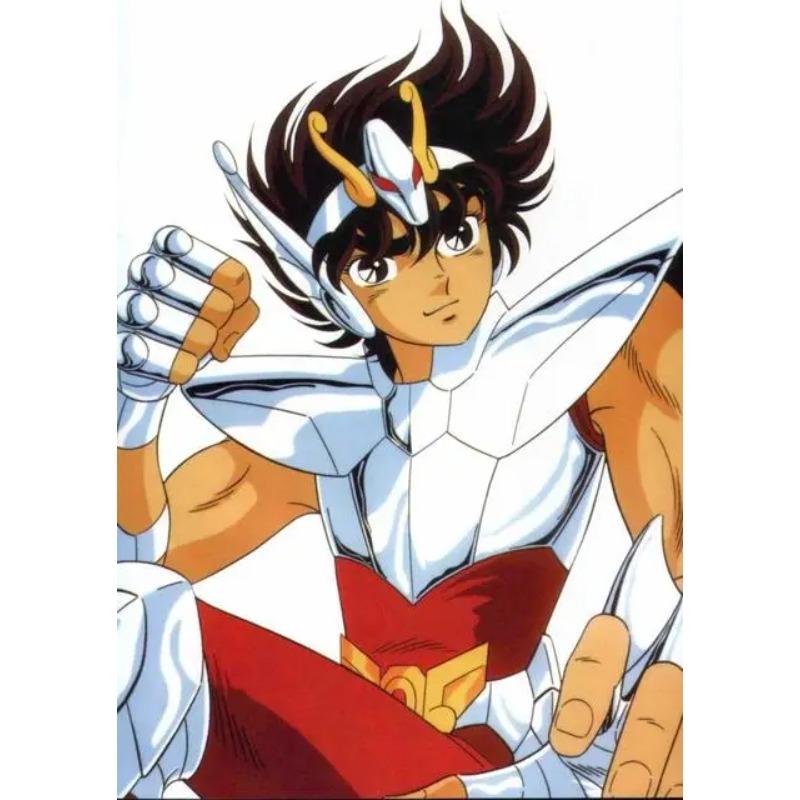 Klassische Anime Saint Seiya Poster Drucke Japan Cartoon Jungfrau Goldener Ritter Leinwandbild Wandkunst Bild Wohnzimmer Heimdekoration