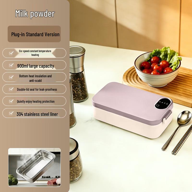 RuHan Electric Heating & Insulated Lunch Box with Timer