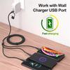 3 In 1 Fast Charging Cord For iPhone Huawei Micro USB Type C Charger Cable 1.2m Multi Usb Port Multiple Usb Charging Cord
