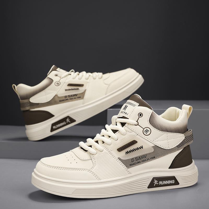 

39-44 Высококачественные студенческие роскошные дизайнерские теннисные туфли для мальчиков, белые кроссовки для мужчин, повседневные кроссовки на платформе 39 бежевый