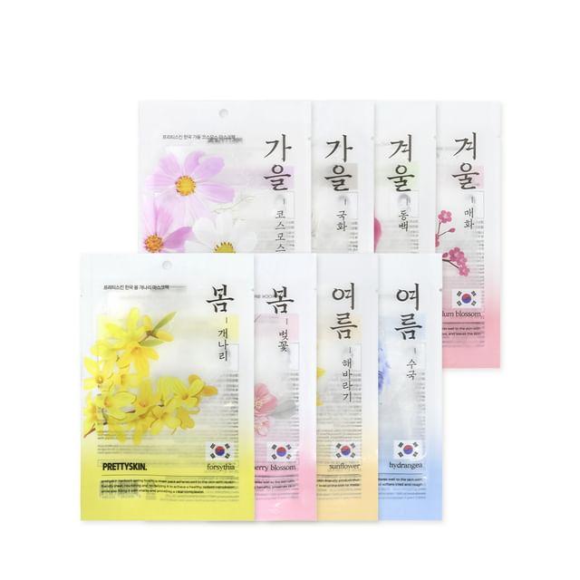 Pretty skin - Hankook Mask Pack - 8 Types Winter Camellia