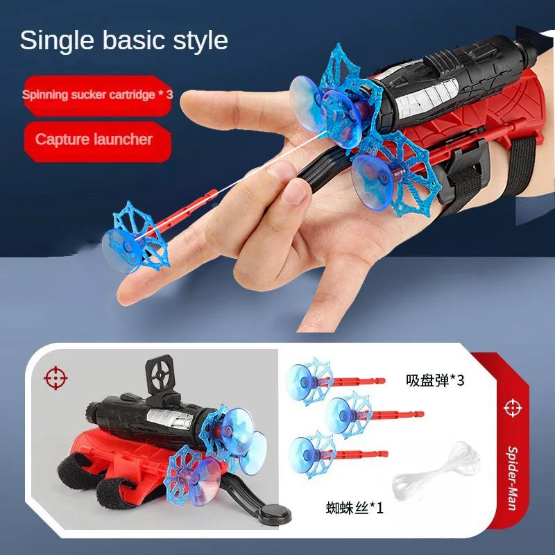

Anime Characters Children Toys Wrist Toy Set Action Figure New for Spiderman Glove Launcher Set Role Play Figures Hobbies (As shown-2768)-