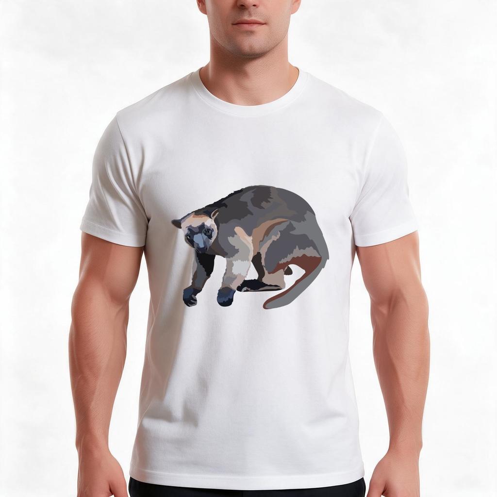 L Is For Lumholtz Tree Kangaroo Tshirt Summer Casual Cotton Tee Oversized Streetwear Tops Vintage Graphic Print 100 Cotton