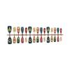 Christmas Glitter Snowflake Pearl Bow Press On Nails 30pcs Finished Nail Tips