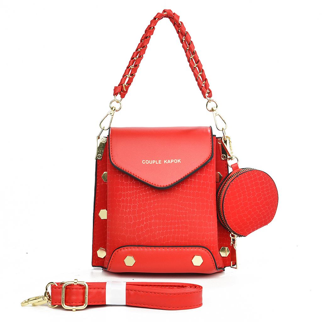 Exquisite small square bag New mini handbag Fashion versatile shoulder bag Casual messenger bag