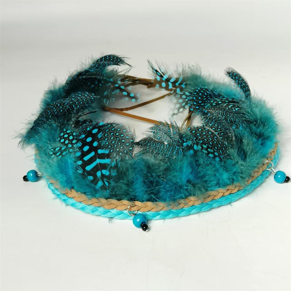 Enthic Hat Accessories Leather Belt For Hat Band Cowboy Hat Decoration Rivet Belt Straw Hat Band Bohemia Hat Accessory
