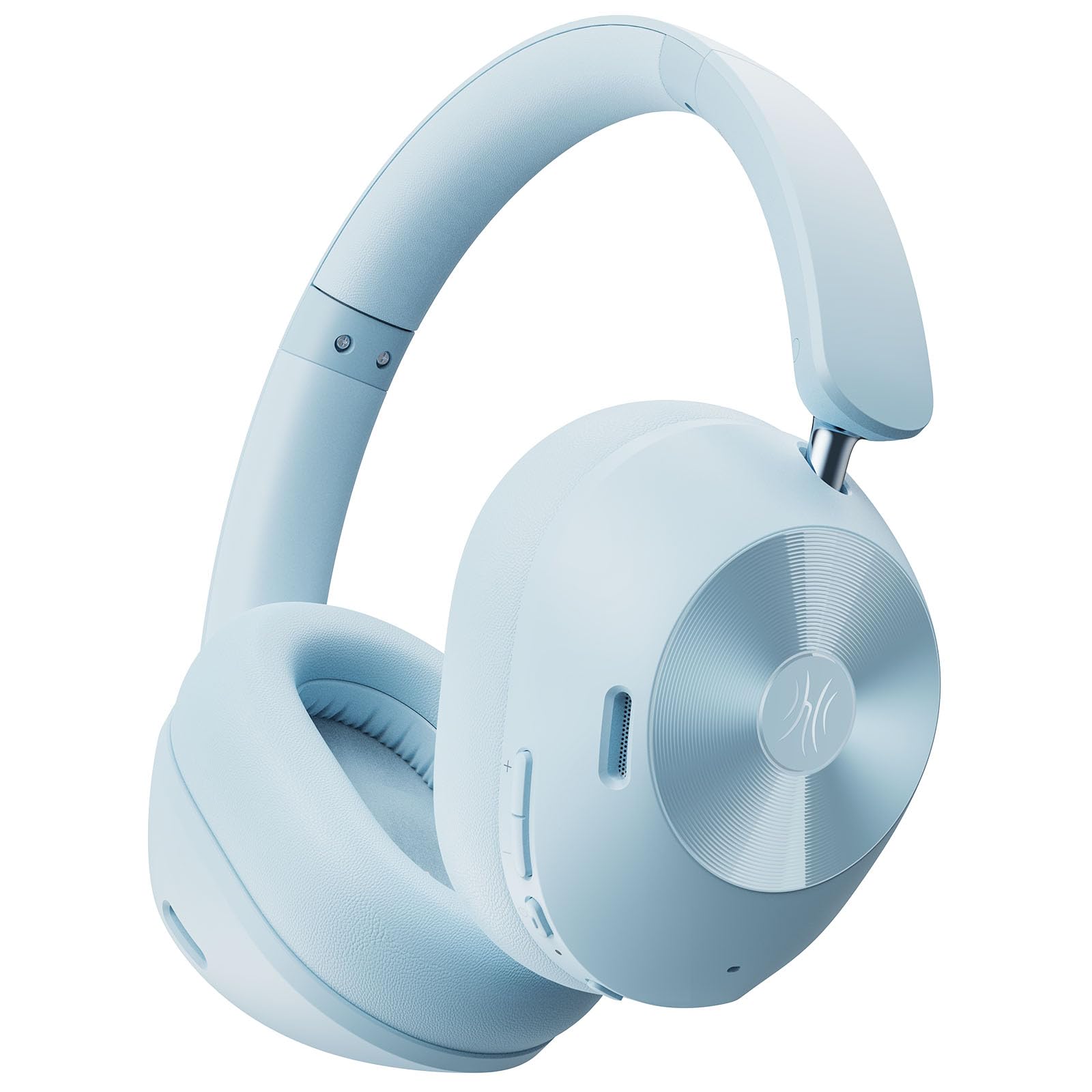 

OneOdio A5 Wireless Bluetooth Audio Up to 75 Hours of Fast 45dB Hybrid ANC Noise Low Latency Foldable Ideal for and Music Production Headphones, 5.4, синій