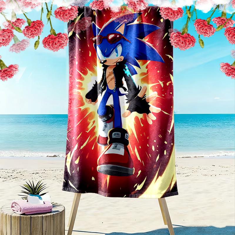 SONIC Beach Towel, A Must-have for Any Perfect Trip, Perfect Birthday, Holiday Gift For Family and Friends