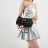 Summer Commuting Texture for Women  Fashionable Simple and Elegant Women's Fashionable One-shoulder Retro Casual and Popular Crossbody Bag