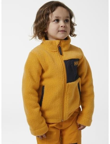 Куртка Helly Hansen Champ Pile Jkt Kinder желтая