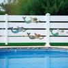 4 Pcs Wooden Mermaid Beach Wall Decor Rustic Nautical Swimming Mermaid