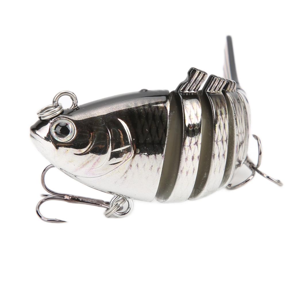 Fishing Bait Durable Imitation Plastic Fake Multi Jointed Swimbait Slow Sinking Glidebait6#
