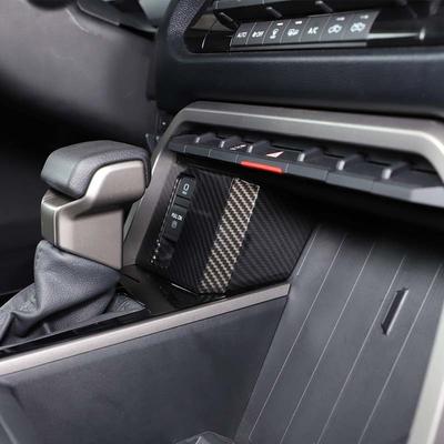 For Toyota Tundra/Sequoia -2025 ABS Car Central Control Electronic Handbrake Button Frame Decorative Sticker Car Accessories