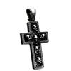 Stainless Steel Necklace Chains Crow Head Halloween Decoration Novelty Skull Texture Cross  Gifts