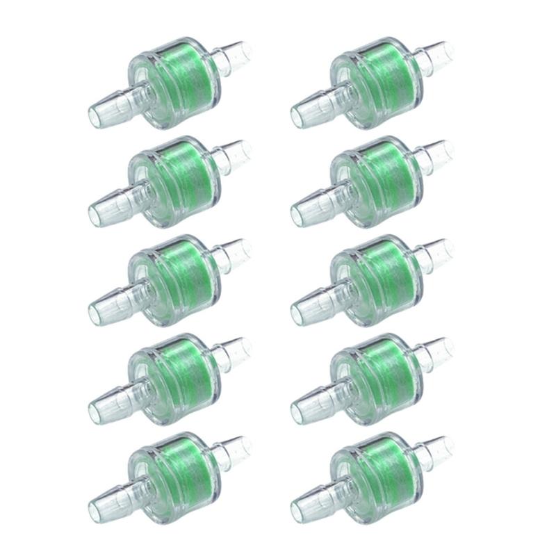 Fishtank Pump Check Valves Pipe Connector Fish Tanks Check Valves Joint Connector Stop Valves Aquarium Accessories 10PCS