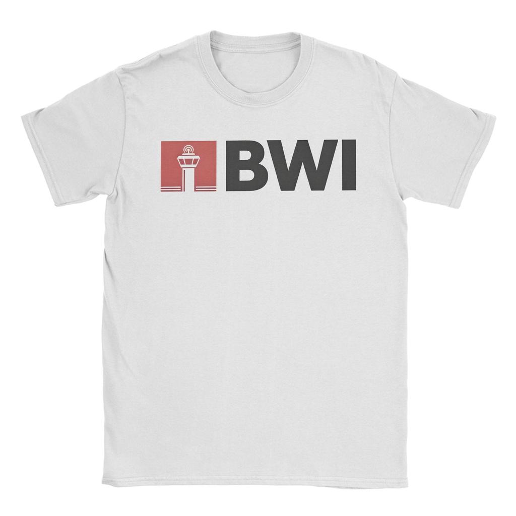 Baltimore Airport T-Shirt Beach  100% Cotton T Shirts For Men Hipster Casual Tshirt Short Sleeves Awesome Top Tees