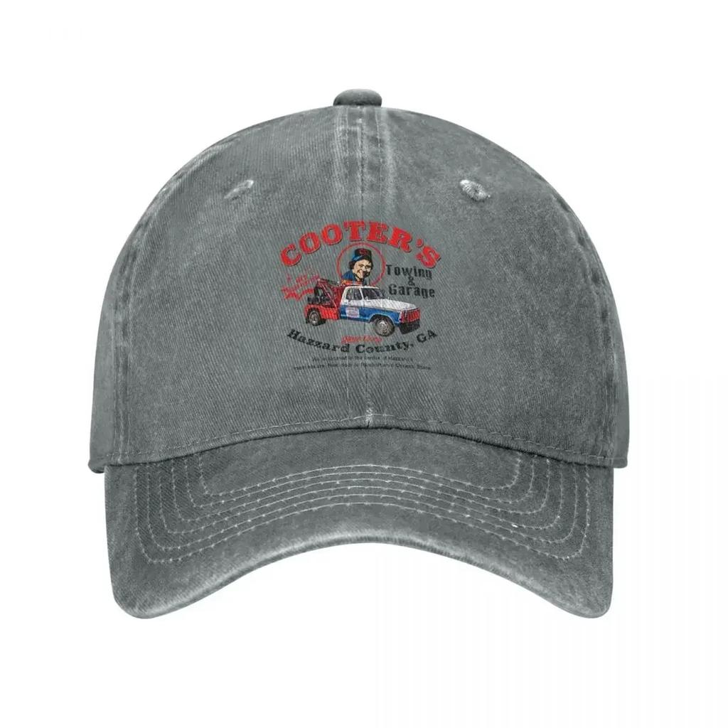 Cooter's Towing Worn Hazzard County Baseball Cap Gentleman Hat Military Cap Man Custom Hat Birthday Woman Men's