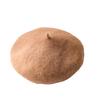 Autumn and Winter Korean Version of Versatile Wool Beret Women's Retro Wool Casual Painter Hat Japanese Simple Bud Hat Trend