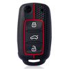 Car Remote Key Case Cover For Volkswagen Vw Polo Golf Passat Tiguan Beetle Caddy T5 Up Eos Skoda Octavia Seat Leon Altea