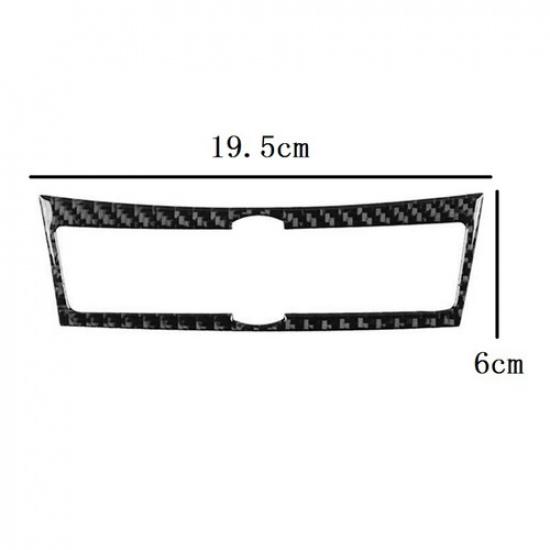Carbon Firber Interior Climate Control Panel Trim Cover For Acura TSX 2009-2014