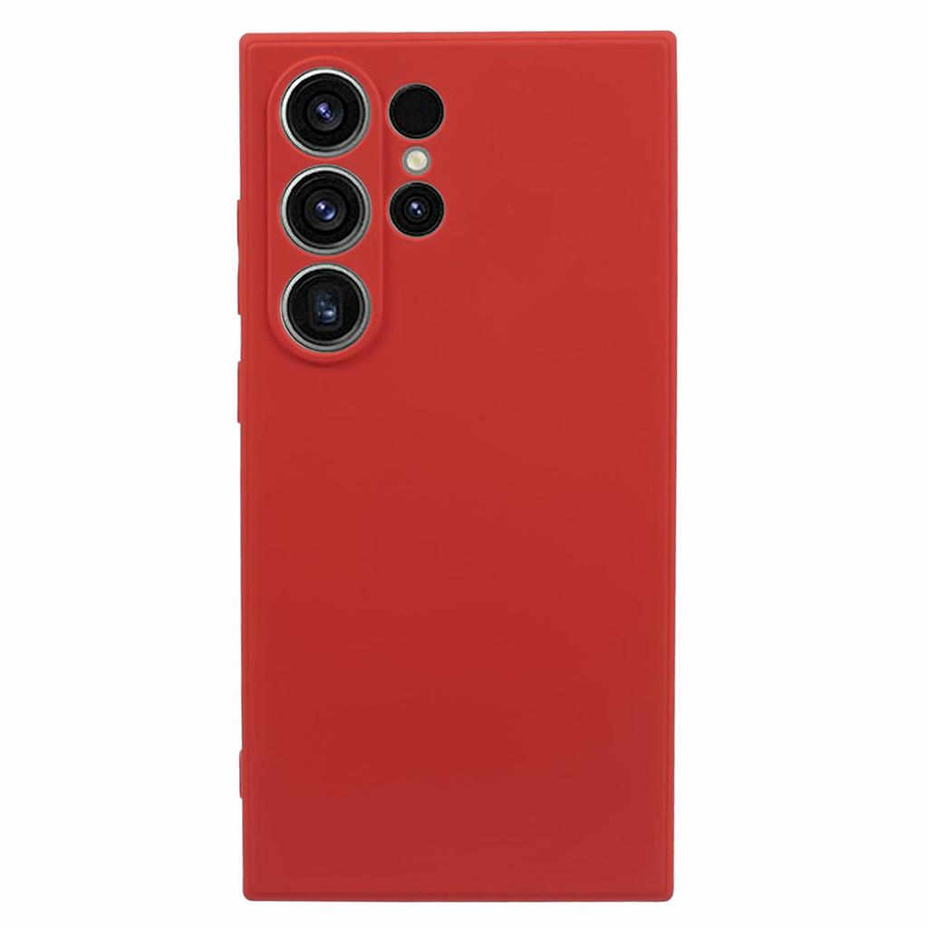 For Samsung Galaxy S24 Ultra Case Precise Cutouts TPU Fiber Lining Shockproof Phone Cover