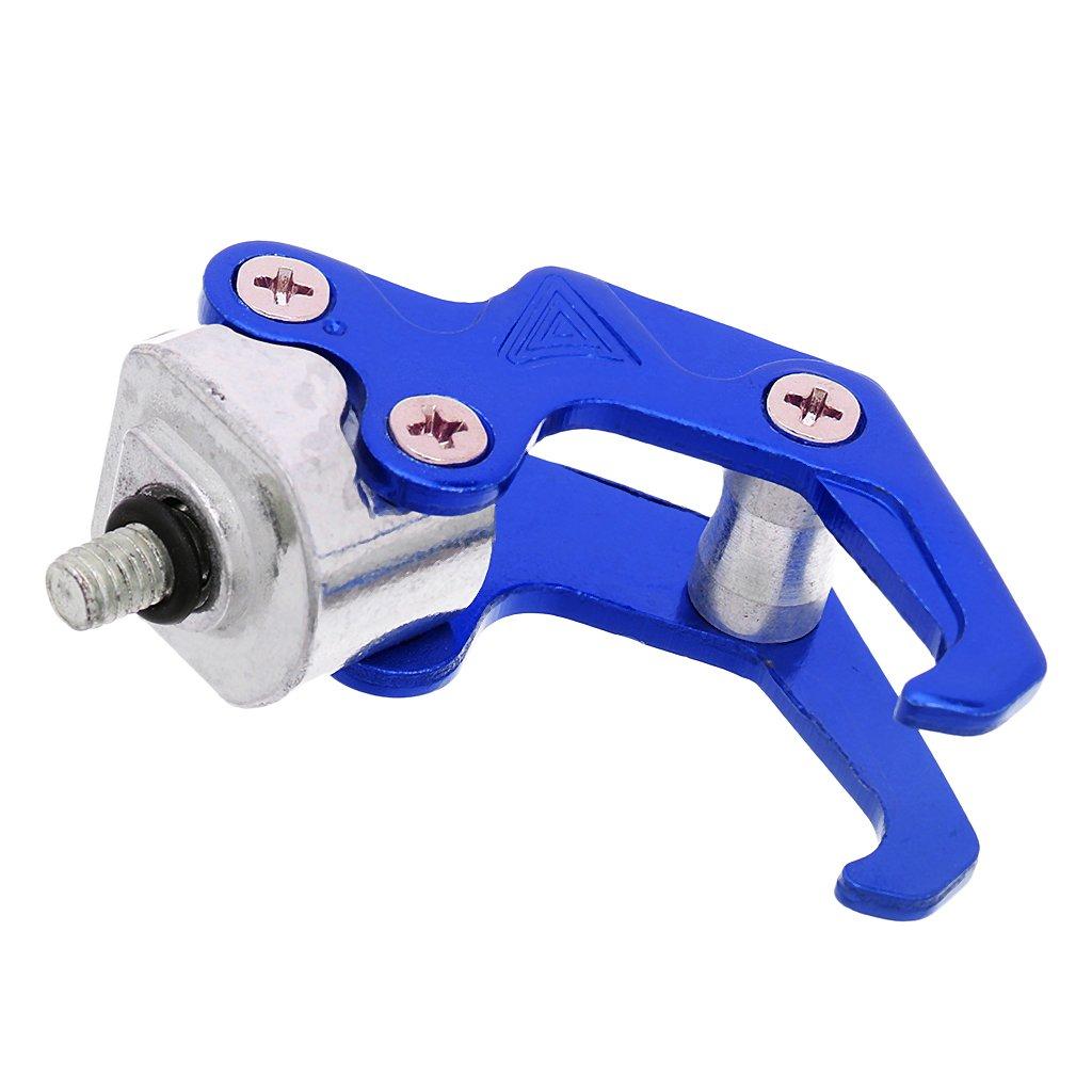 [Generic Product] CNC Aluminum Universal Motorcycle Convenience Store Hook Carry Helmet Bag Bottle Hanger Hook Small Storage Durable Blue