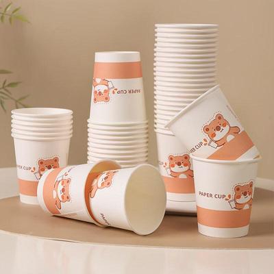 ZISIZ 100-Count Thick Disposable Paper Cups