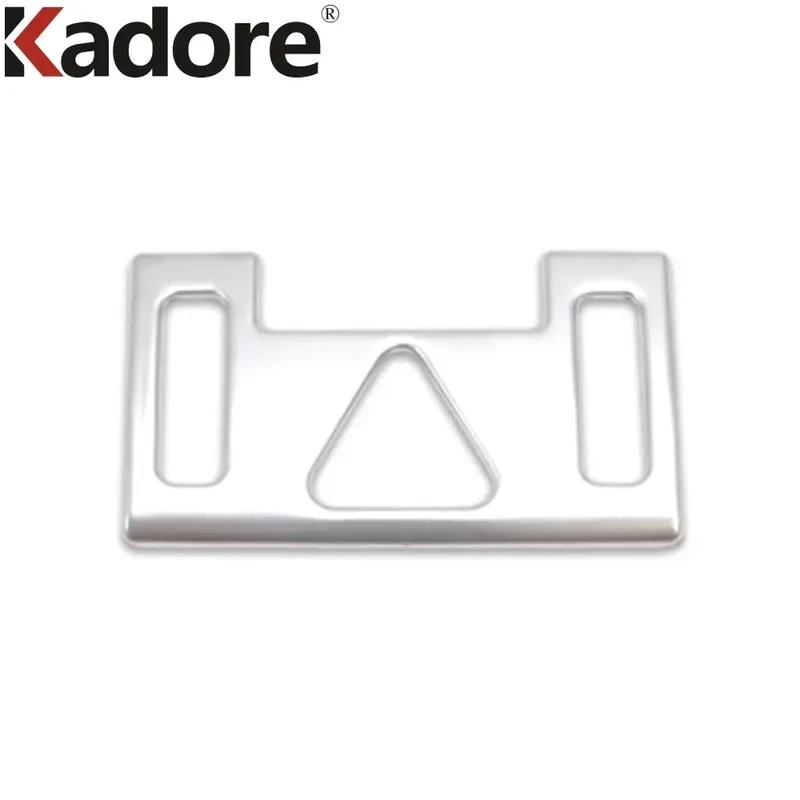 For Kia Cerato Forte K3    Carbon Fiber Car Center Warning Light Lamp Panel Cover Molding Trim Interior Accessories