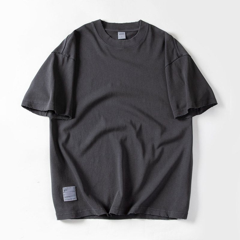 Heavy Casual Men's Cotton Export Short-Sleeved T-shirt