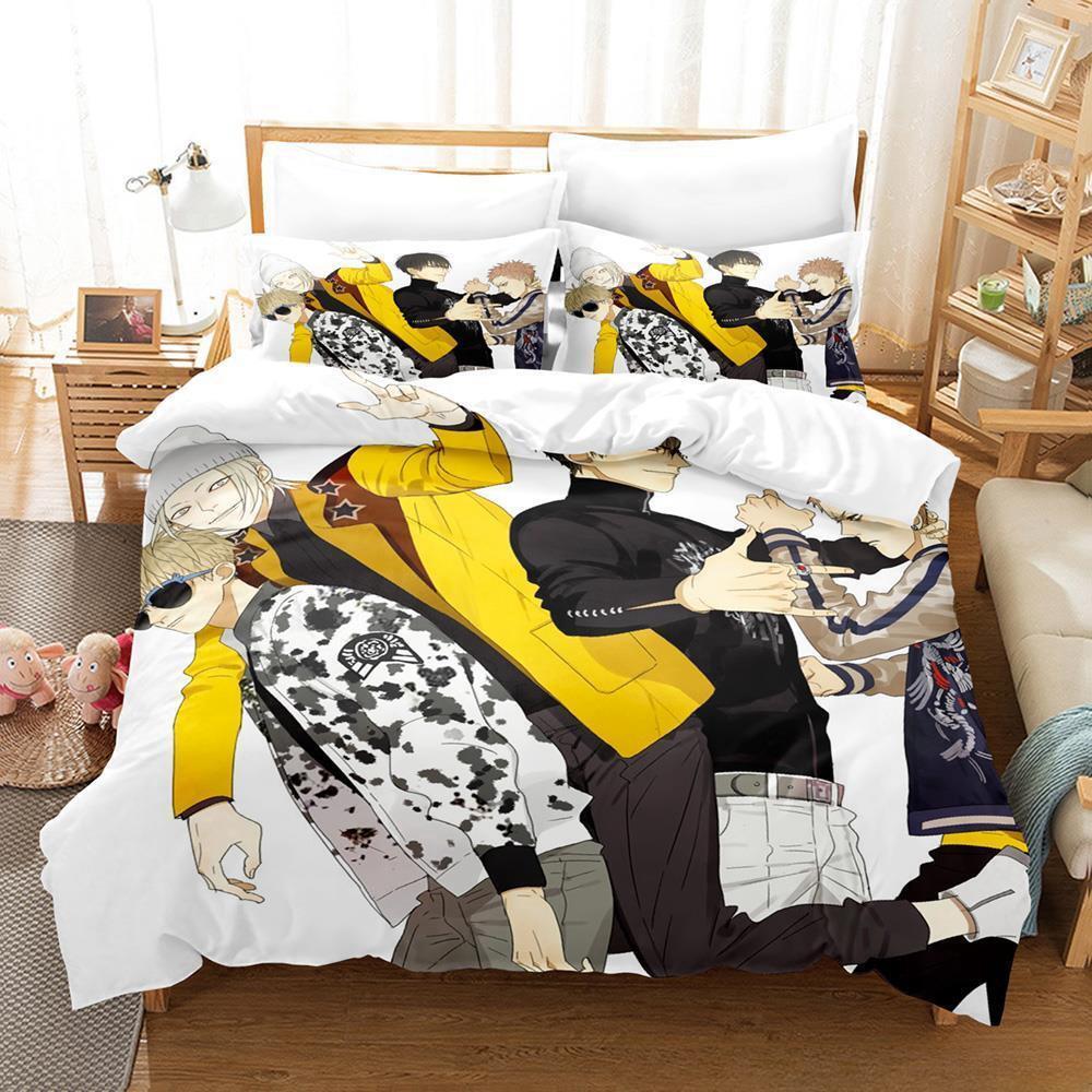 

19 Days Bedding Set Single Twin Full Queen King Size Bed Set Adult Kid Bedroom Duvet cover Sets 3D Printing Anime Bed Sheet Set EU Twin 135x200cm