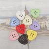 20Pcs/Set Buttons For Needlework Heart Sewing Button For Clothing Diy Accessories Decorative Craft Supplies