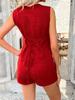 2025 Women's Spring/Summer European-American Casual Solid Color Button-Down Cardigan Vest & Shorts Set